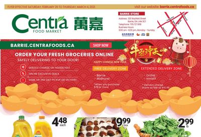 Centra Foods (Barrie) Flyer February 26 to March 4