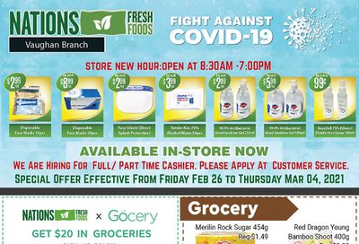 Nations Fresh Foods (Vaughan) Flyer February 26 to March 4