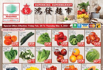 Superking Supermarket (North York) Flyer February 26 to March 4