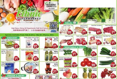 Ethnic Supermarket Flyer February 26 to March 4