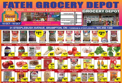 Fateh Grocery Depot Flyer October 11 to 17