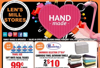 Len's Mill Stores Flyer February 3 to 16