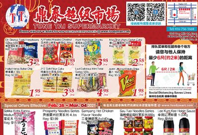 Tone Tai Supermarket Flyer February 26 to March 4