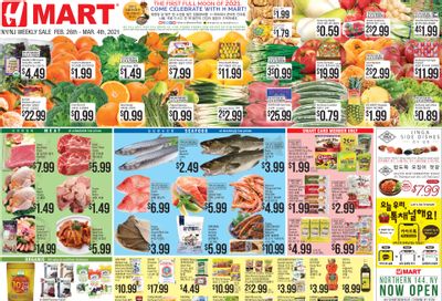 H Mart (NY) Weekly Ad Flyer February 26 to March 4, 2021