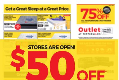 Outlet at Tepperman's Flyer February 26 to March 4