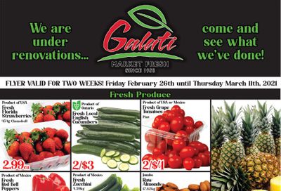 Galati Market Fresh Flyer February 26 to March 11