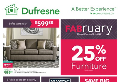 Dufresne Flyer February 10 to 26