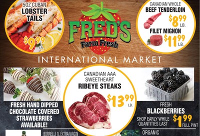 Fred's Farm Fresh Flyer February 12 to 18