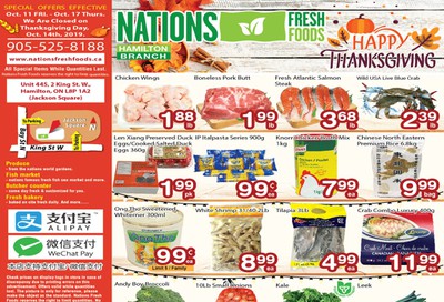 Nations Fresh Foods (Hamilton) Flyer October 11 to 17