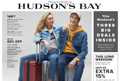 Hudson's Bay Flyer February 14 to 20