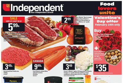 Independent Grocer (Atlantic) Flyer February 13 to 19