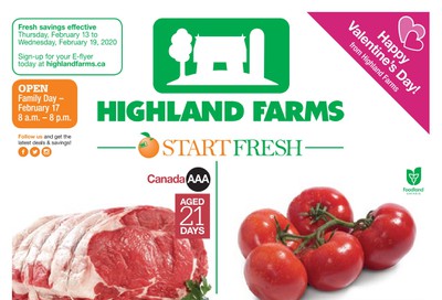 Highland Farms Flyer February 13 to 19
