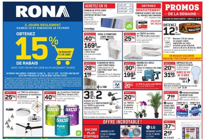 Rona (QC) Flyer February 13 to 19