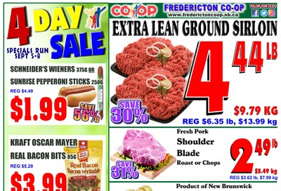 Fredericton Co-op Flyer September 5 to 11