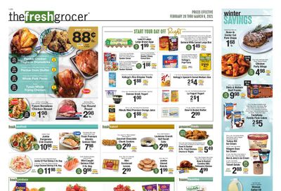 The Fresh Grocer Flyers Weekly Ads August 2021