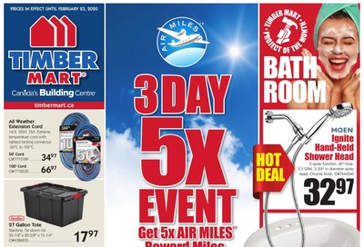 Timber Mart Flyer February 12 to 23