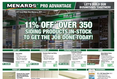 Menards Weekly Ad Flyer February 28 to March 6