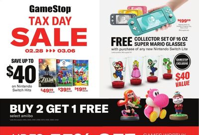 GameStop Weekly Ad Flyer February 28 to March 6