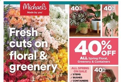 Michaels Weekly Ad Flyer February 28 to March 6