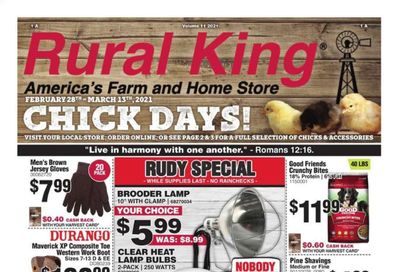 Rural King Weekly Ad Flyer February 28 to March 13