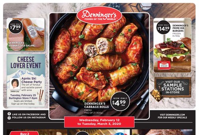 Denninger's Monthly Flyer February 12 to March 3