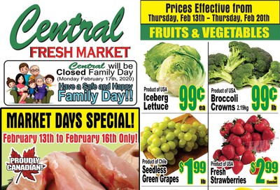 Central Fresh Market Flyer February 13 to 20
