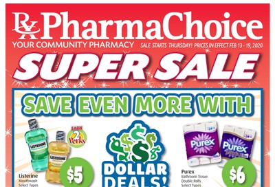 PharmaChoice (BC, AB, SK & MB) Flyer February 13 to 19