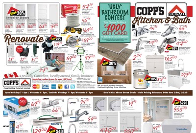 COPP's Buildall Flyer February 14 to 23