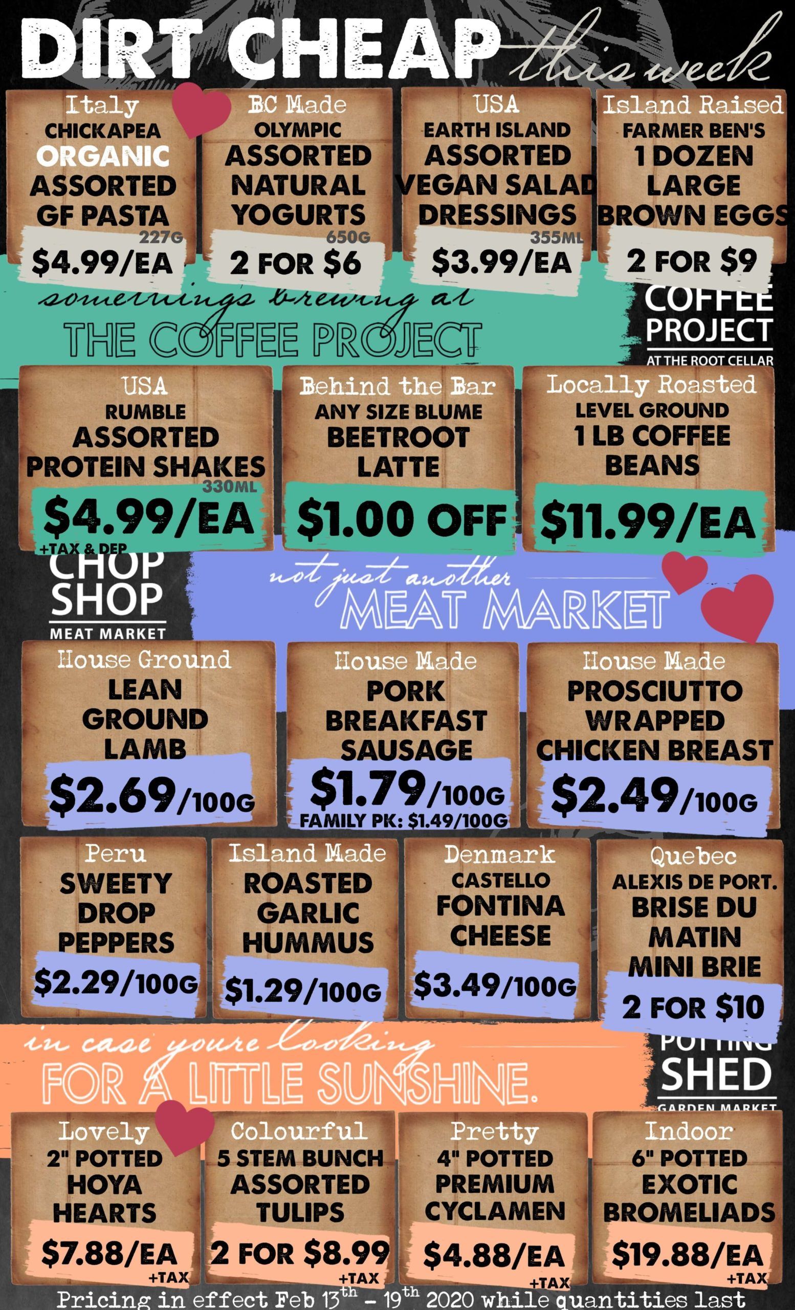 The Root Cellar Flyer February 13 to 19