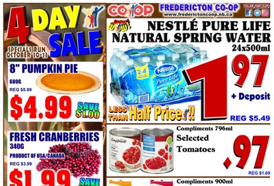Fredericton Co-op Flyer October 10 to 16