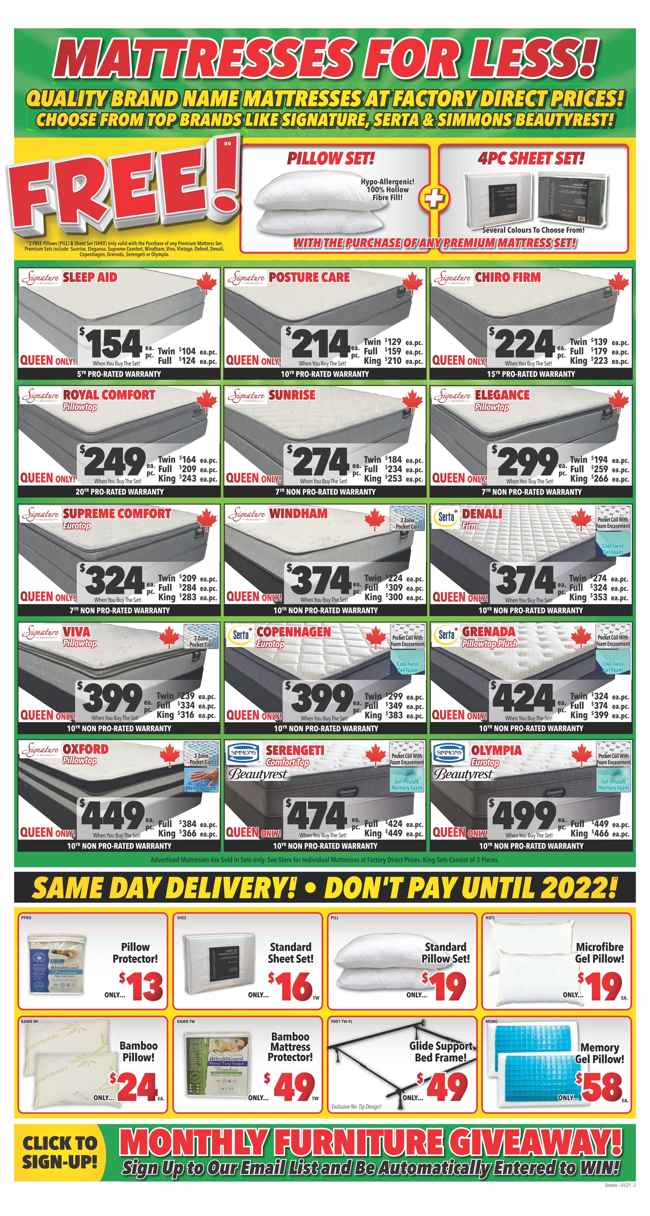 Surplus Furniture & Mattress Warehouse (Oshawa) Flyer March 1 to 7
