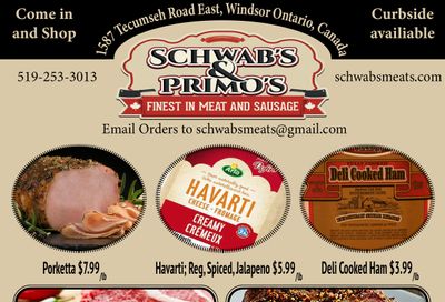 Schwab's & Primo's Flyer March 2 to 6