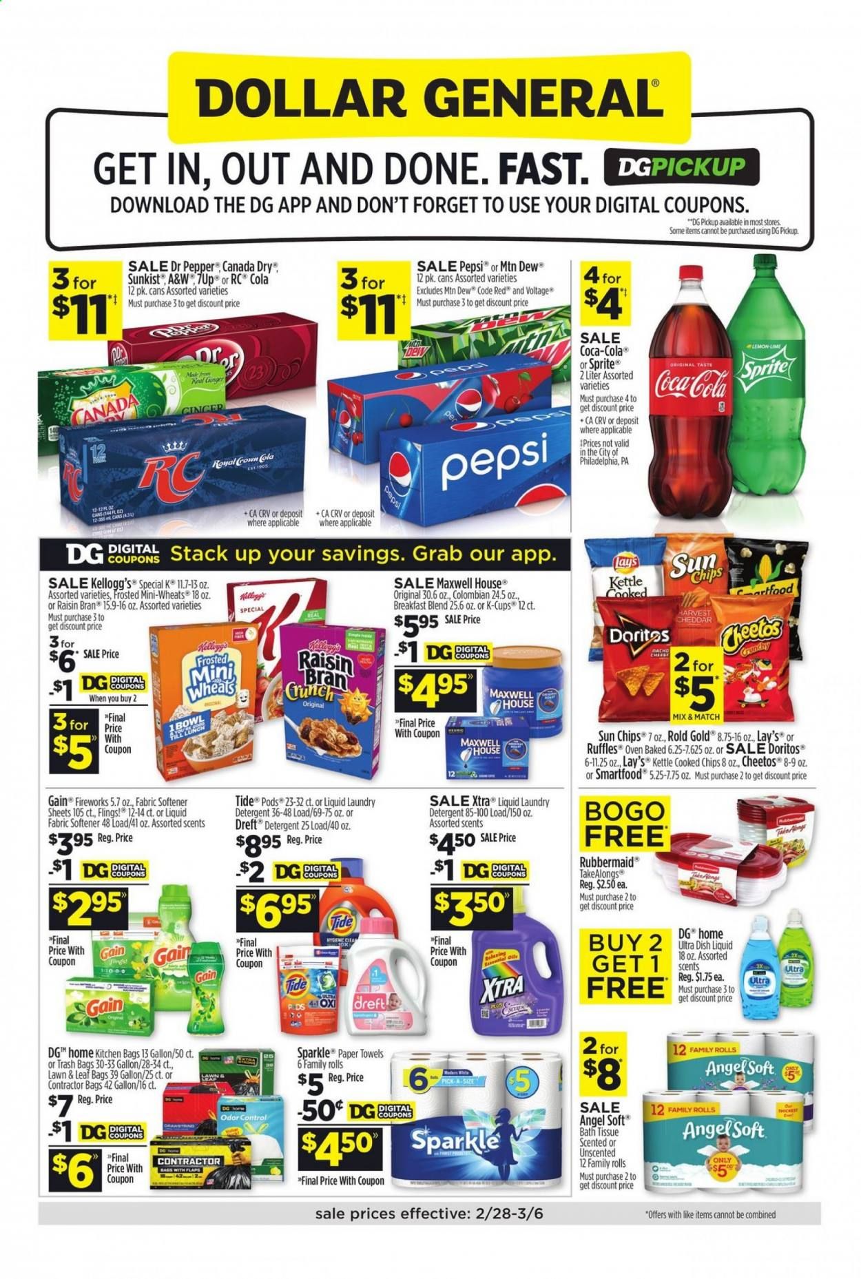 Dollar General (GA, IA, IN, KS, KY, MI, NM, NY, OH) Weekly Ad Flyer February 28 to March 6