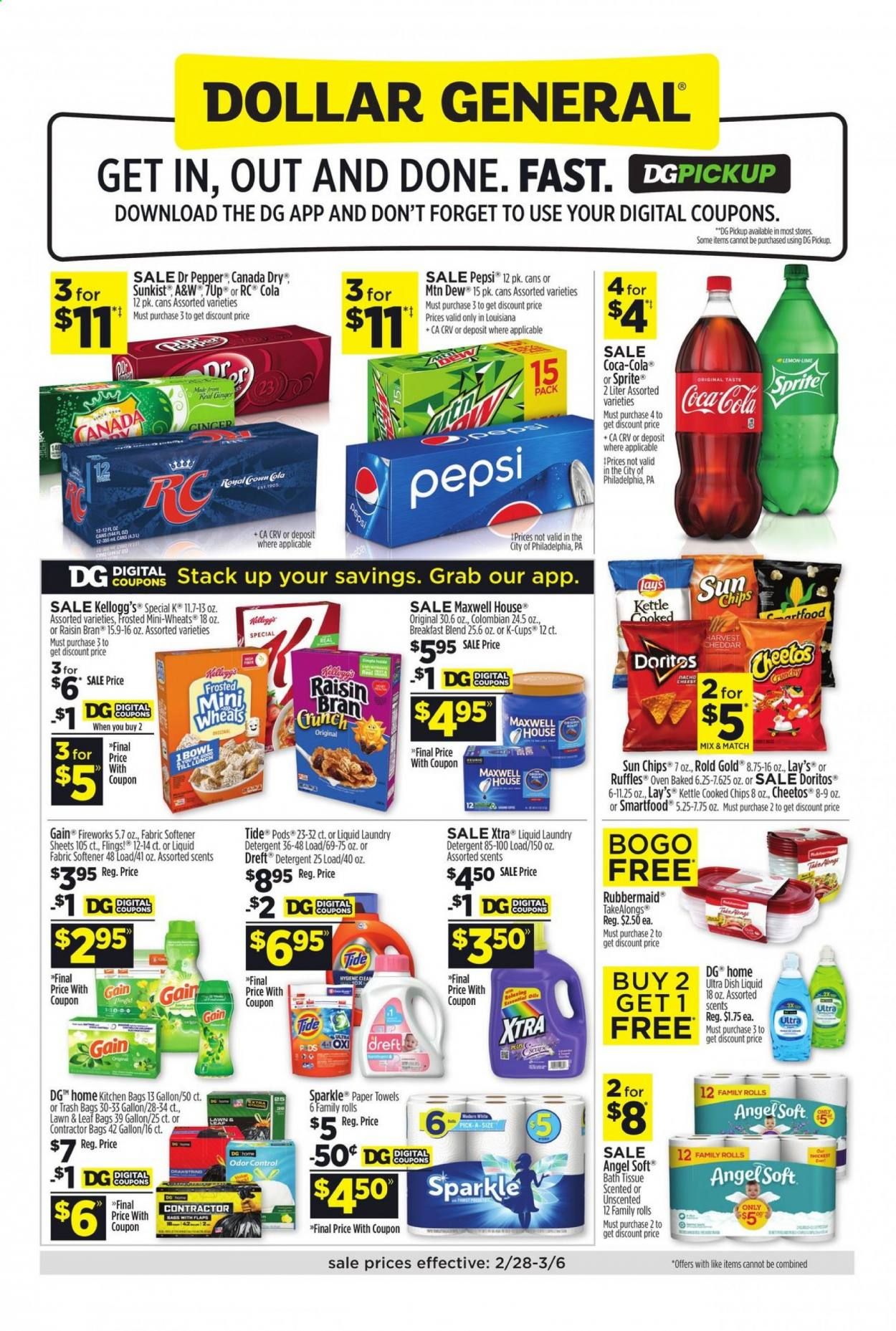 Dollar General (LA) Weekly Ad Flyer February 28 to March 6