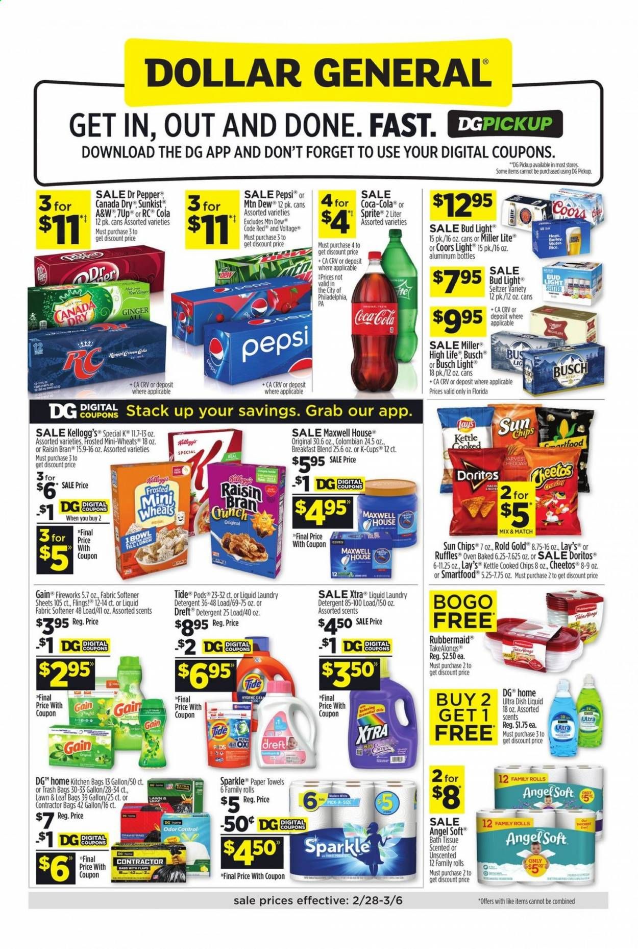 Dollar General (FL) Weekly Ad Flyer February 28 to March 6