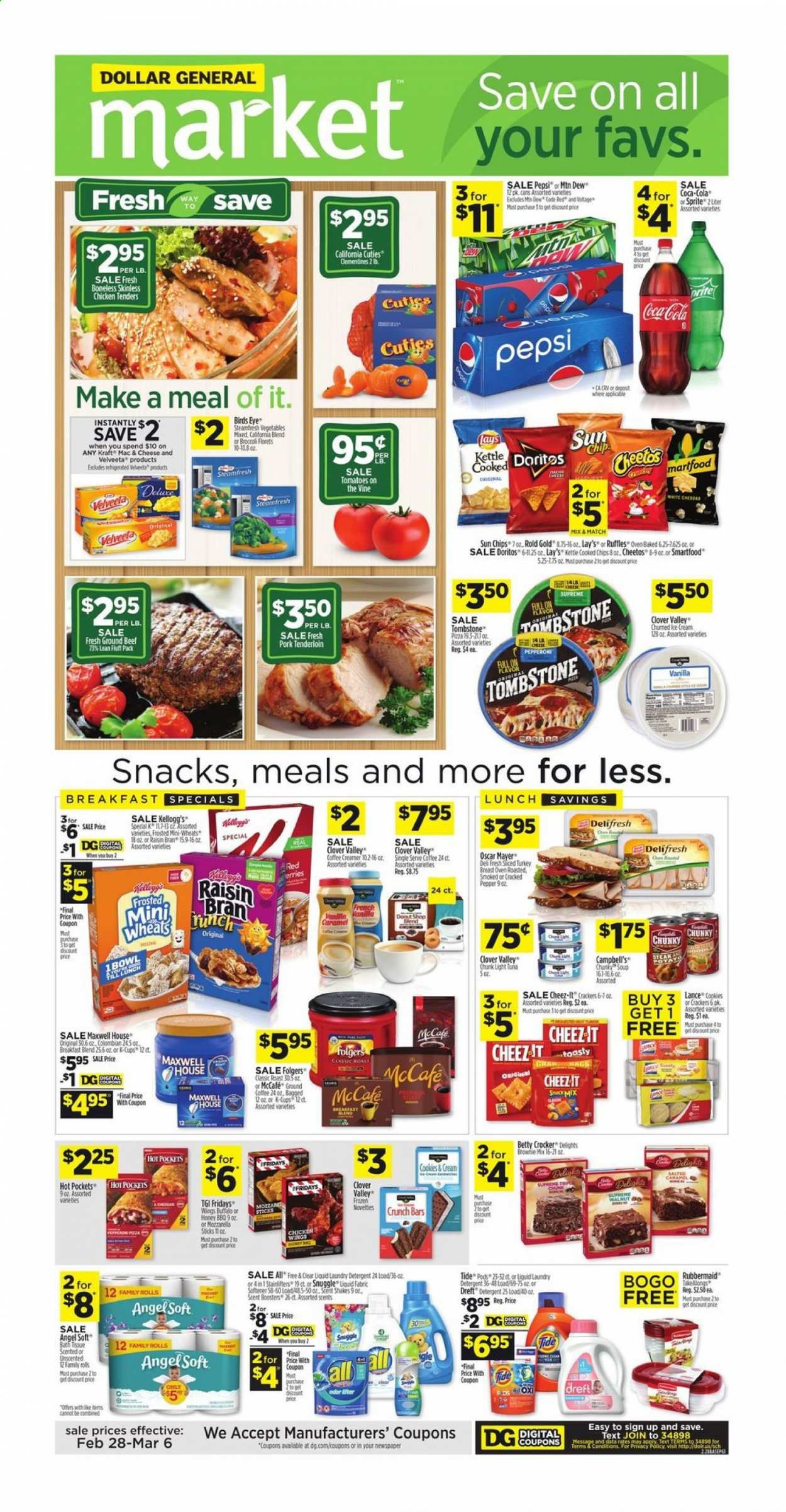 Dollar General (IN, OH) Weekly Ad Flyer February 28 to March 6