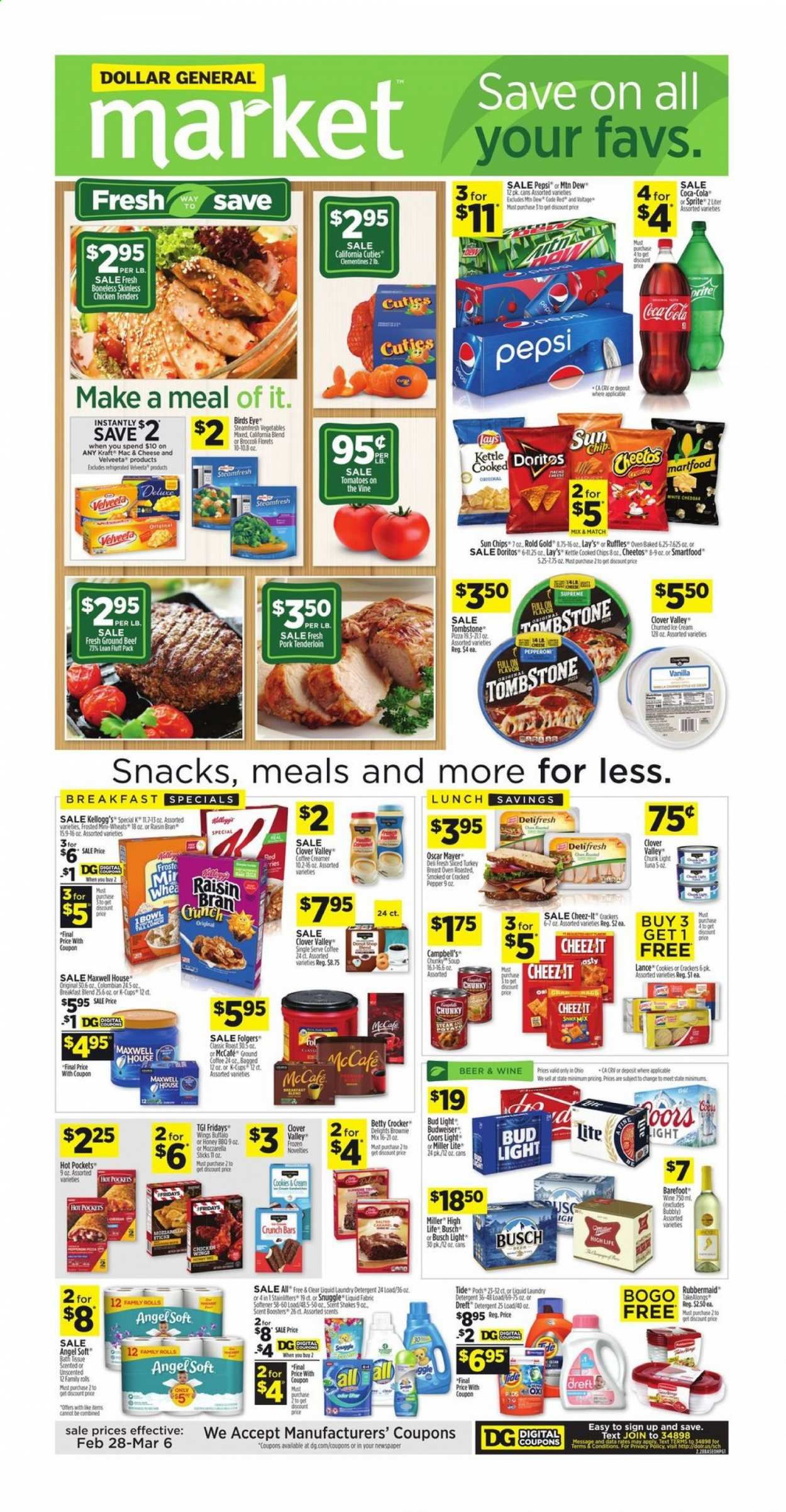Dollar General (OH) Weekly Ad Flyer February 28 to March 6
