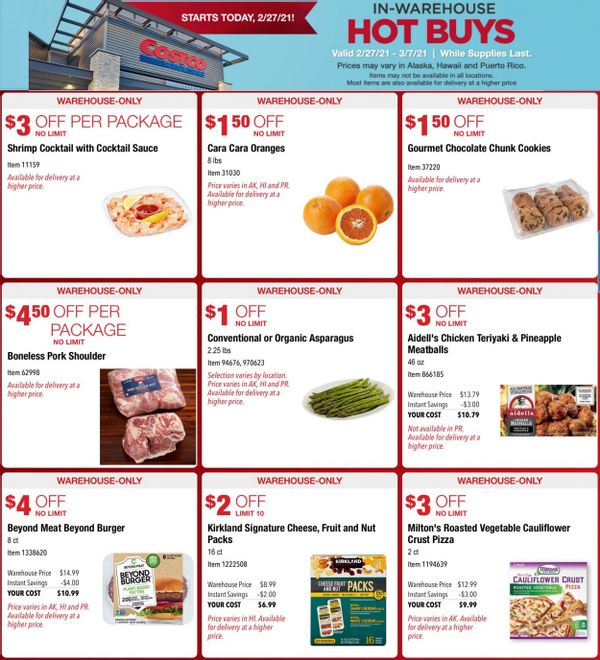 Costco Weekly Ad Flyer February 27 to March 7