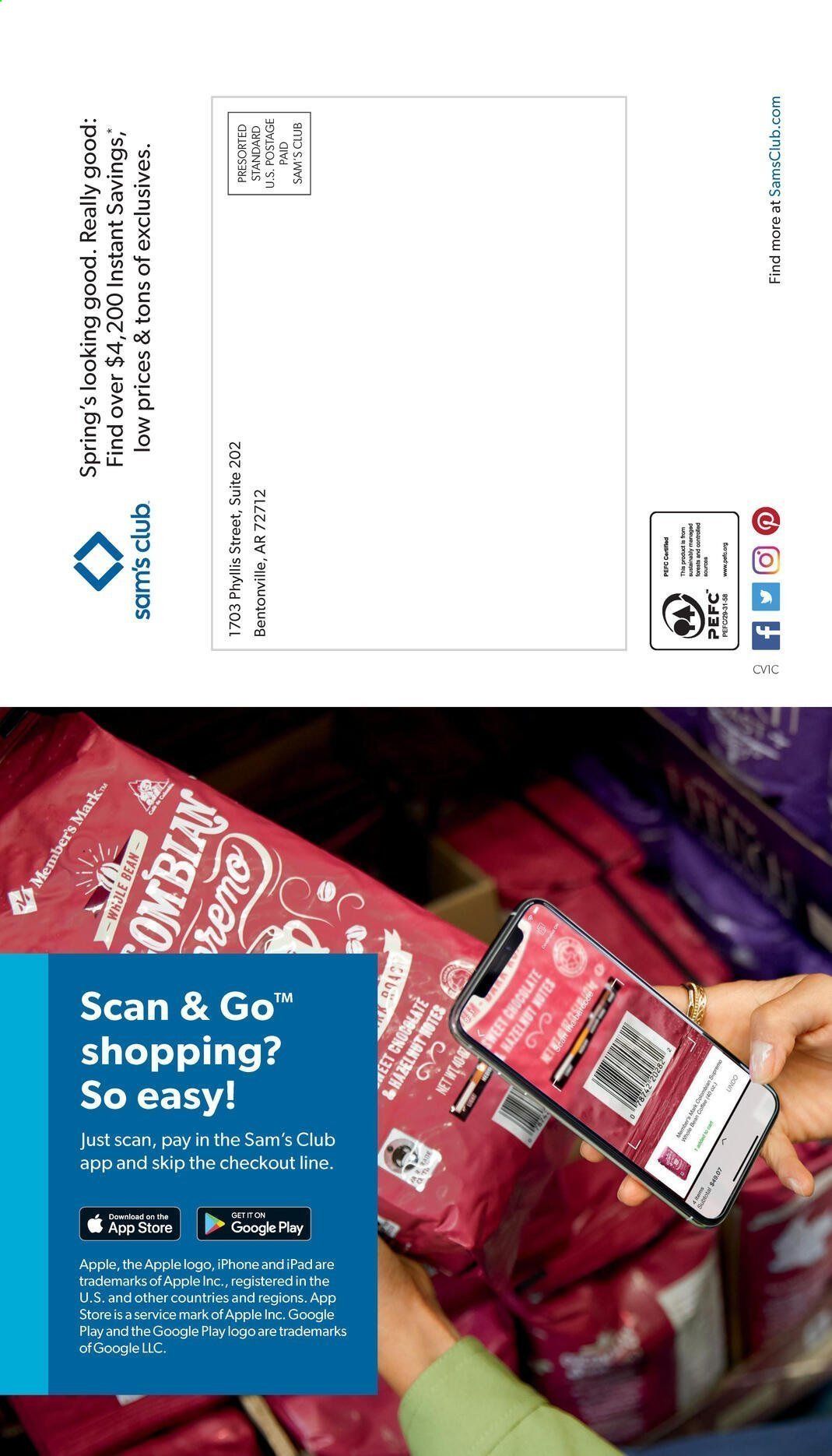 Sam's Club Weekly Ad Flyer March 3 to March 28