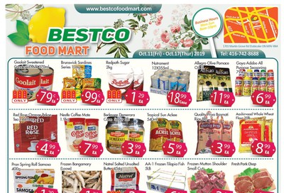 BestCo Food Mart (Etobicoke) Flyer October 11 to 17