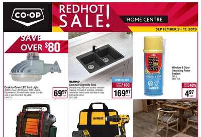 Co-op (West) Home Centre Flyer September 5 to 11