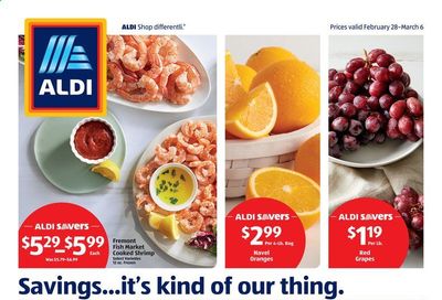 ALDI (DE, NJ, NY, PA) Weekly Ad Flyer February 28 to March 6