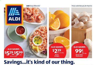 ALDI (IL, MI, OH) Weekly Ad Flyer February 28 to March 6