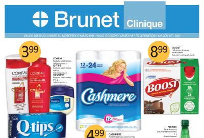 Brunet Clinique Flyer March 4 to 17