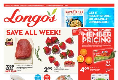 Longo's (Ancaster) Flyer March 4 to 10