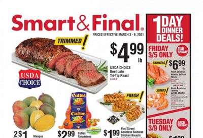 Smart & Final (AZ, CA, NV) Weekly Ad Flyer March 3 to March 9