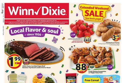 Winn Dixie (AL, FL, GA, LA, MS) Weekly Ad Flyer March 3 to March 9