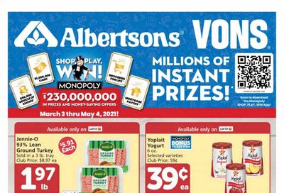 Albertsons Weekly Ad Flyer March 3 to March 9