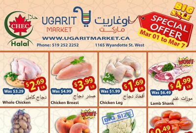 Ugarit Market Flyer March 1 to 7