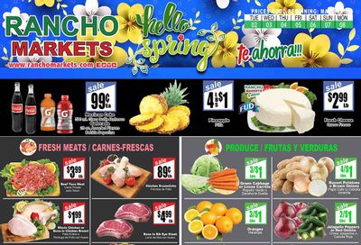Rancho Markets Weekly Ad Flyer March 2 to March 8